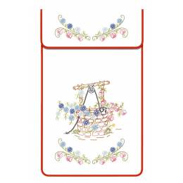 Cache torchon 60/120 100%coton bl - 47