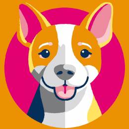 Kit soudan blanc chien laine acrylique - 47