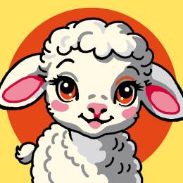 Kit soudan blanc mouton - 47