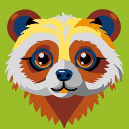 Kit soudan blanc l&eacute;murien - 47