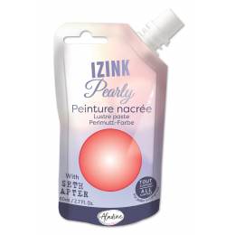 Izink pearly peinture nacrée corail - 470