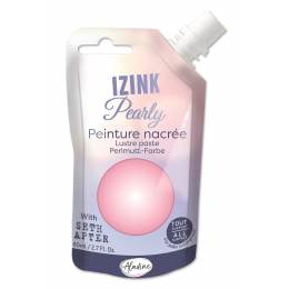 Izink pearly peinture nacrée rose pastel - 470