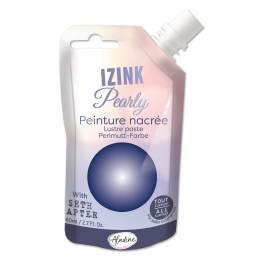 Izink pearly peinture nacrée bleu roy - 470