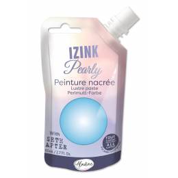 Izink pearly peinture nacrée bleu ciel - 470