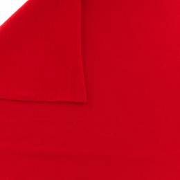 Tissu Stenzo sweat coton uni rouge 160cm - 474