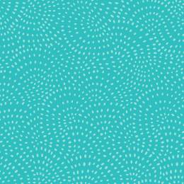 Tissu Dashwood coton Twist turquoise - 476