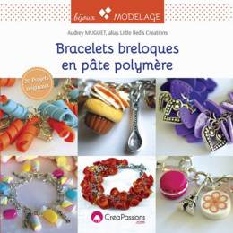 Bracelets et breloques en pâte polymère - 482
