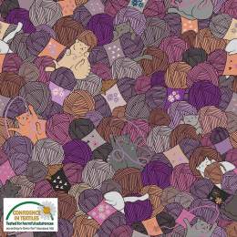 Tissu Stof Fabrics Knitting nook - 489