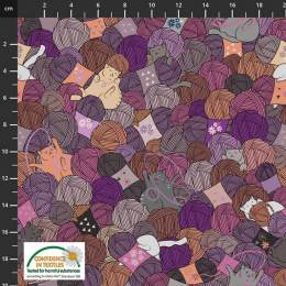 Tissu Stof Fabrics Knitting nook - 489