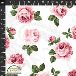 Tissu Stof Fabrics Gigi-rose - 489