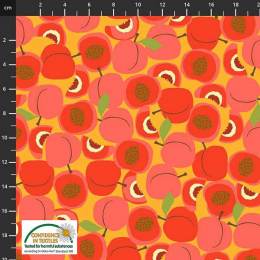 Tissu Stof Fabrics Peach on Earth - 489