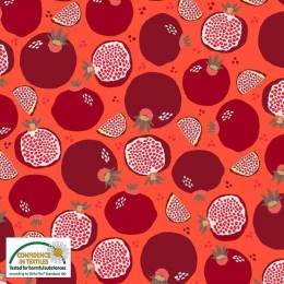 Tissu Stof Fabrics Peach on Earth - 489
