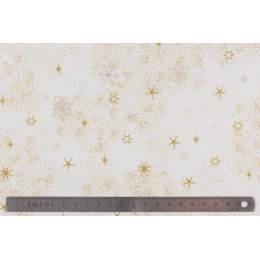 Tissu Stof Fabrics Frosty Snowflake - 489