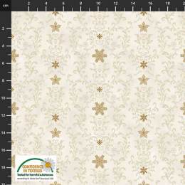 Tissu Stof Fabrics Noël Star Sprinkle - 489