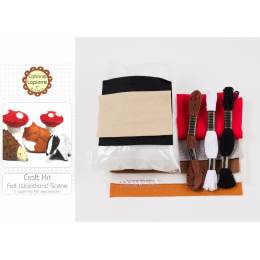 Kit feutrine 5 pi&egrave;ces "sans boite" - 490