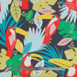 Tissu Fryett's enduit tropic'toucan - 492