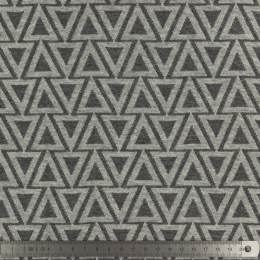 Tissu Alb plain stitches fir trees gris - 495