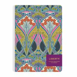 Carnet brod&eacute; Liberty lanthe Bloom - 5
