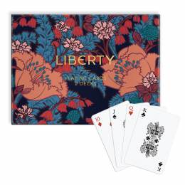 Jeu de 52 cartes &agrave; jouer Liberty floral - 5