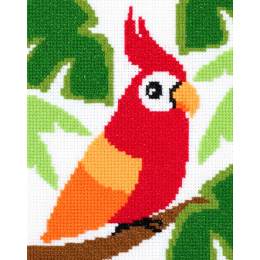 Kit point compté Perroquet - 55