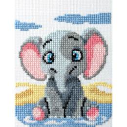 Kit point compté Éléphant - 55
