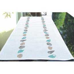Chemin de table kit 40 x 100 coquillage - 55