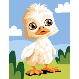 Kit canevas pénélope -poussin - 55