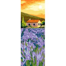 Canevas 25/60 - dans la lavande - 55