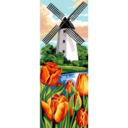 Canevas 25/60 - le moulin - 55