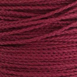 Cordon rayonne 1mm bordeaux - 56