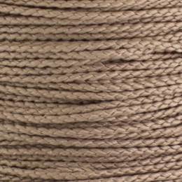 Cordon rayonne 3mm noisette - 56