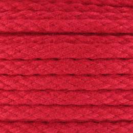 Cordon coton de 6mm rouge - 56
