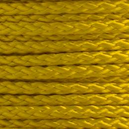 Cordon rayonne &Oslash; 4 mm jaune - 56