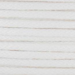 Cordon coton de 3,5mm blanc - 56
