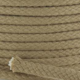 Cordon coton de 5,5 mm beige - 56