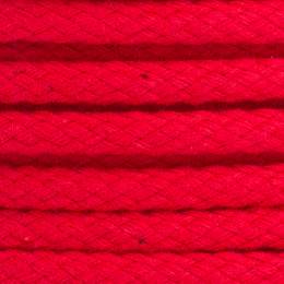 Cordon coton de 5,5mm rouge - 56