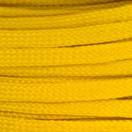 Cordon tube rayonne jaune - 56