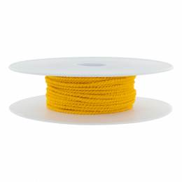 Cordon polyester 2 mm bouton d'or - 56