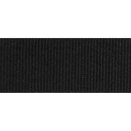 Ruban gros grain polyester Oekotex noir - 58