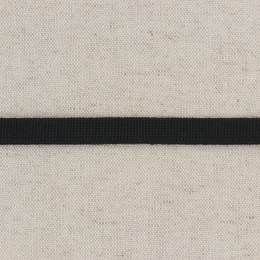 Tissé élastique poly.10mm noir - 58