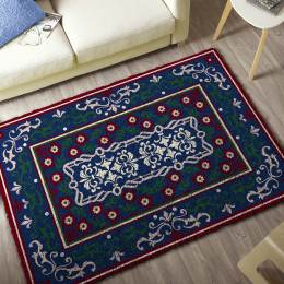 Tapis smyrnalaine ramage kit 100x150 - 64