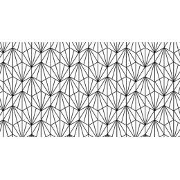 Tissu géometrique coquillage origami - 64