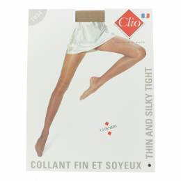 Collant Clio 15d fin et soyeux t2 teint de soleil - 66