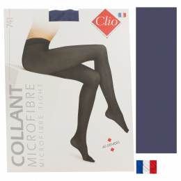 Collant Clio semi-opaque 40D microfibre T5 violet - 66