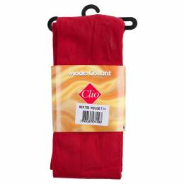 Collant opaque féminité 50 d T3/4 rouge - 66