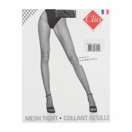 Collant Clio résille t3/4 noir - 66