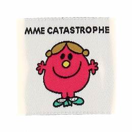 &Eacute;tiquette &agrave; coudre Madame catastrophe - 70