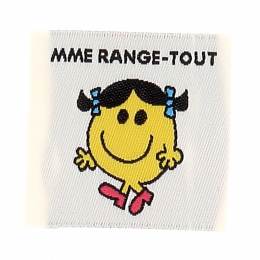 &Eacute;tiquette &agrave; coudre Madame range-tout - 70