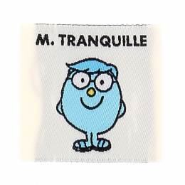 &Eacute;tiquette &agrave; coudre Monsieur tranquille - 70