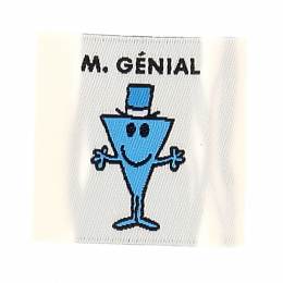 &Eacute;tiquette &agrave; coudre Monsieur g&eacute;nial - 70